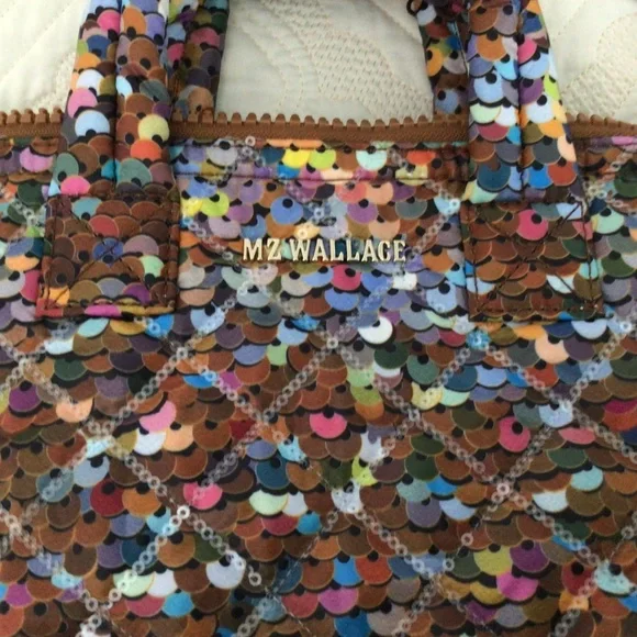 NWT MZ Wallace Micro Sutton in Spangle Sequin - Picture 2 of 7